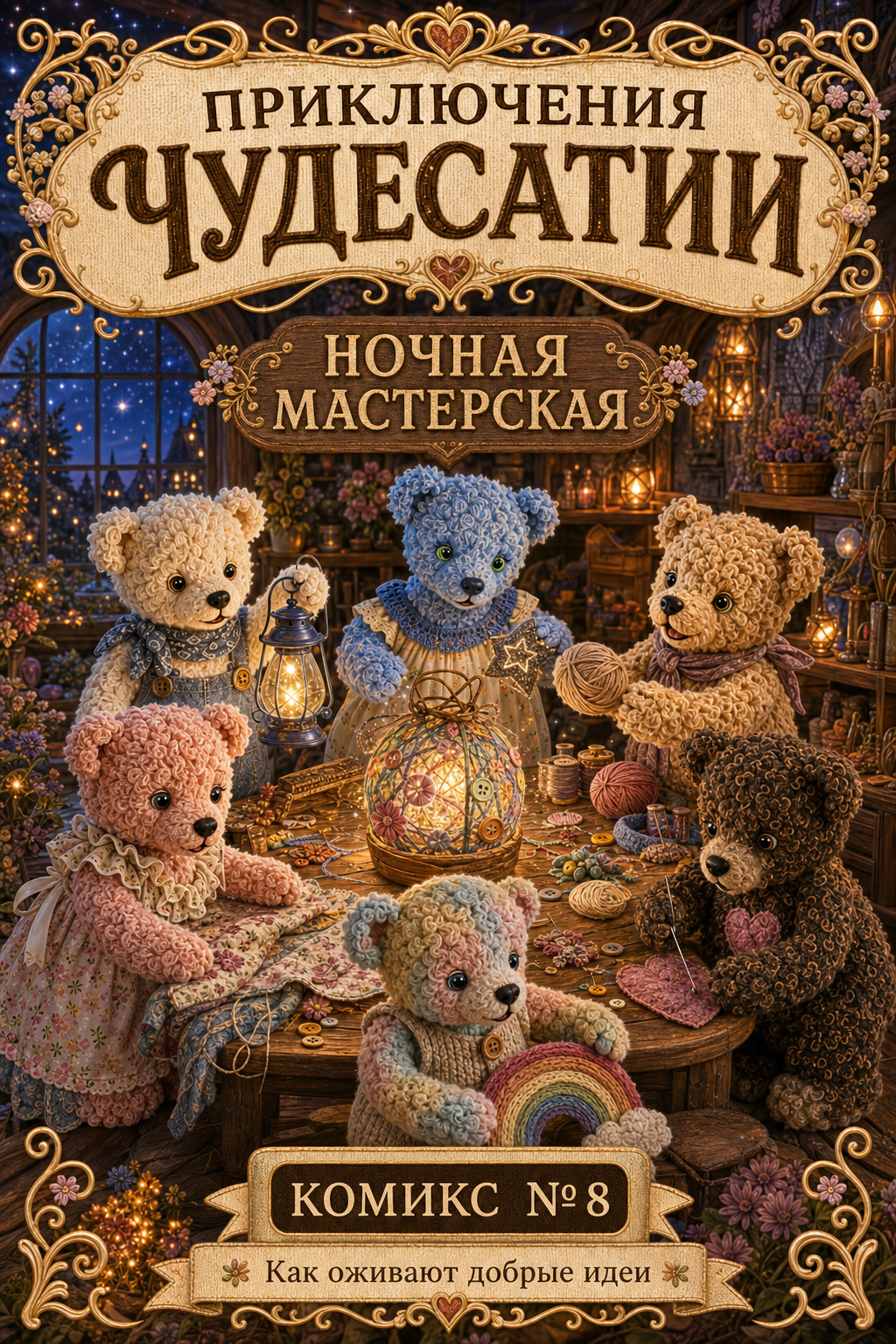 Обложка: Ночная мастерская